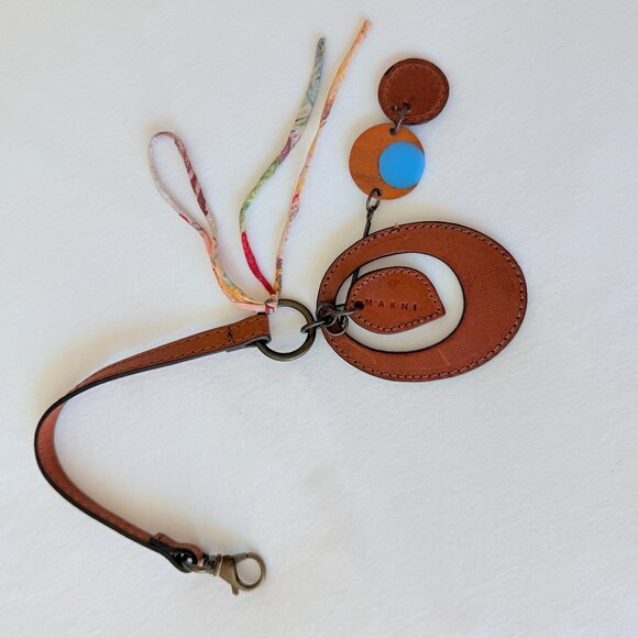 Marni Leather Bag Charm - Picture 6 of 14